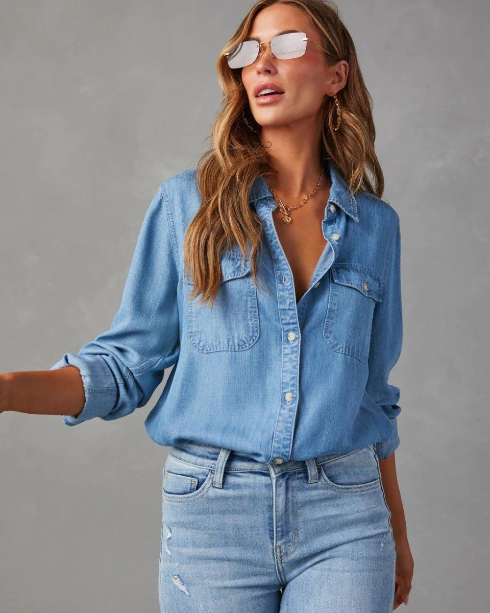 Classic Denim Shirt for Women