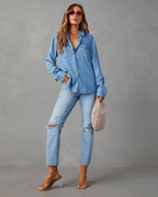 Classic Denim Shirt for Women