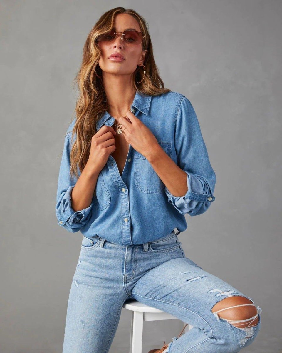 Classic Denim Shirt for Women