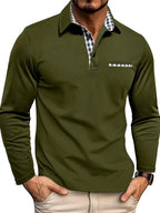 Langærmet Poloshirt Herre