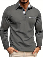 Langærmet Poloshirt Herre