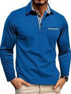 Langærmet Poloshirt Herre