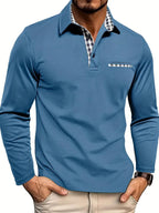 Langærmet Poloshirt Herre