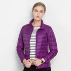 Lightweight Quilted Jacket Women Short