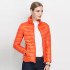 Lightweight Quilted Jacket Women Short