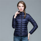 Lightweight Quilted Jacket Women Short