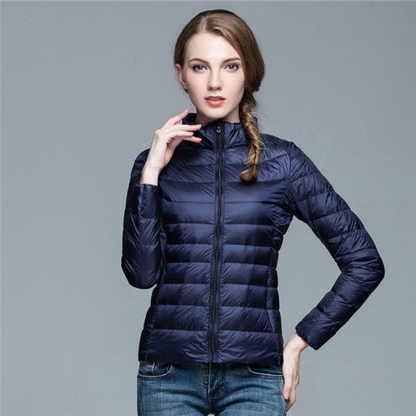 Lightweight Quilted Jacket Women Short