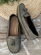 Women's Loafers with Bow