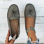 Women's Loafers with Bow