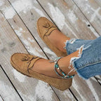 Women's Loafers with Bow