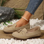 Women's Loafers with Bow