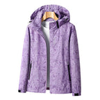 Printed Outdoor Jacket for Women