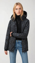 Printed Outdoor Jacket for Women