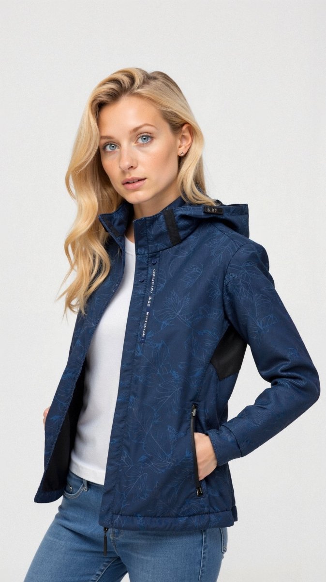 Printed Outdoor Jacket for Women