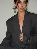 Oversized blazer for women