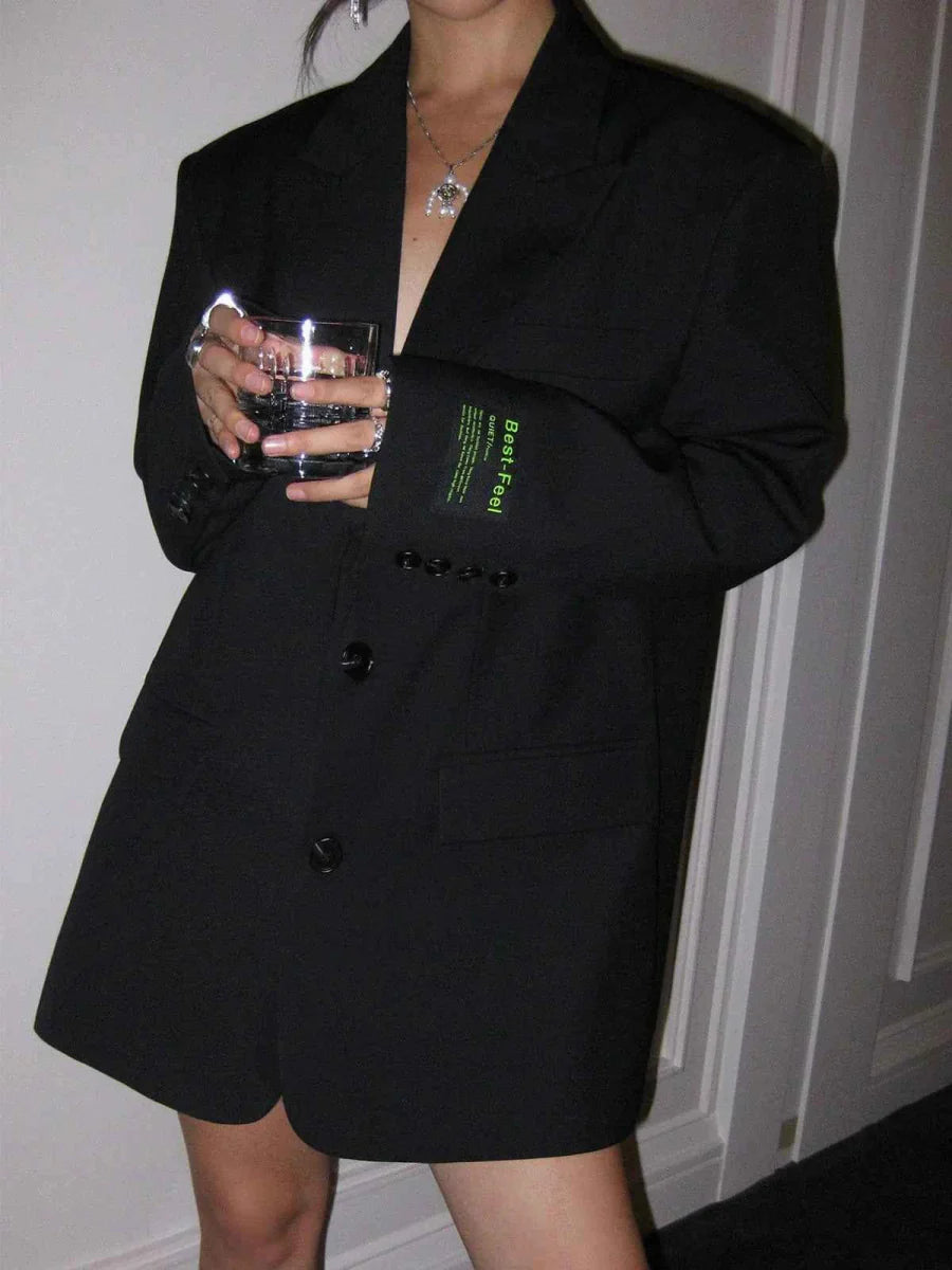 Oversized blazer for women