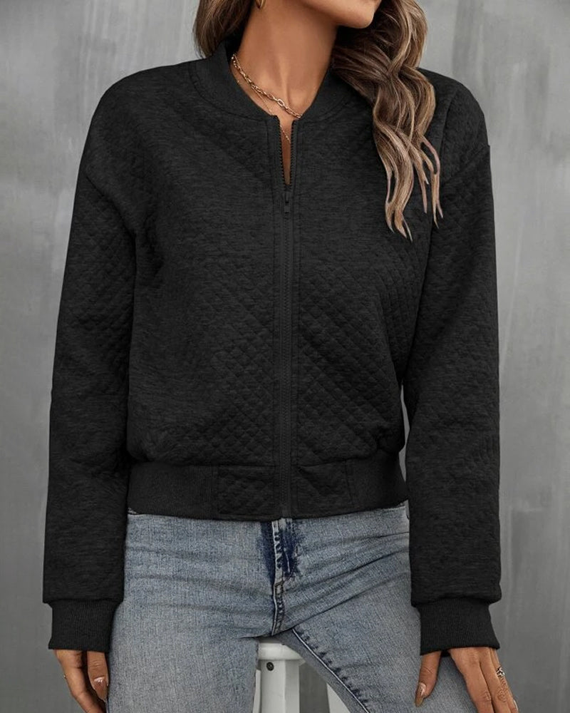 Summer Bomber Jacket Relaxed Fit