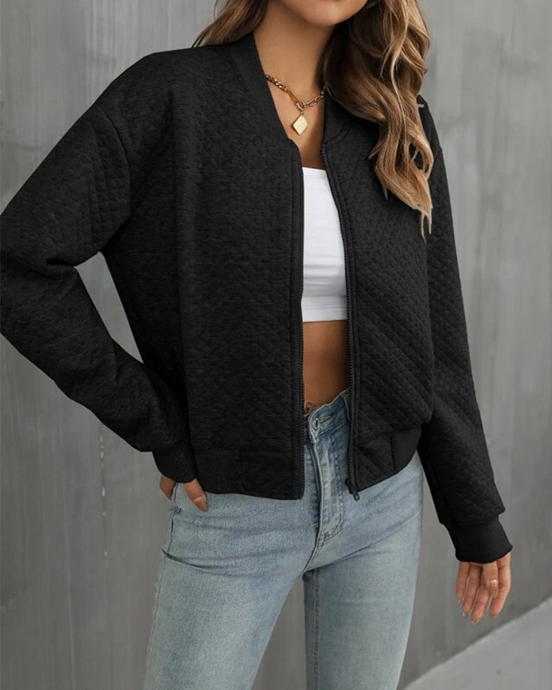Summer Bomber Jacket Relaxed Fit