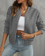 Summer Bomber Jacket Relaxed Fit