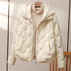 Quilted Jacket with Hood