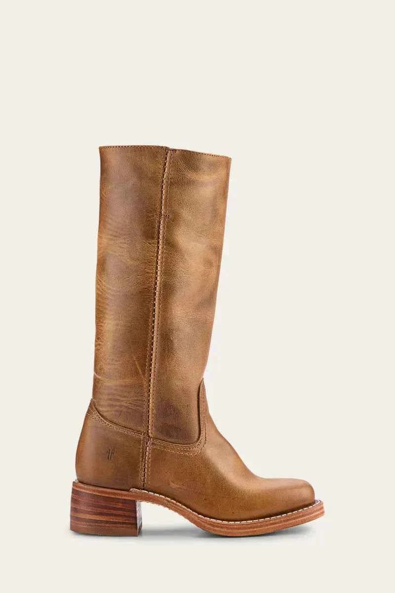 Western Støvler Dame Blokhæle